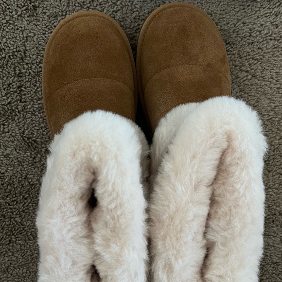 Chestnut fur boot, platform - size 7 NWT - Picture 5 of 5